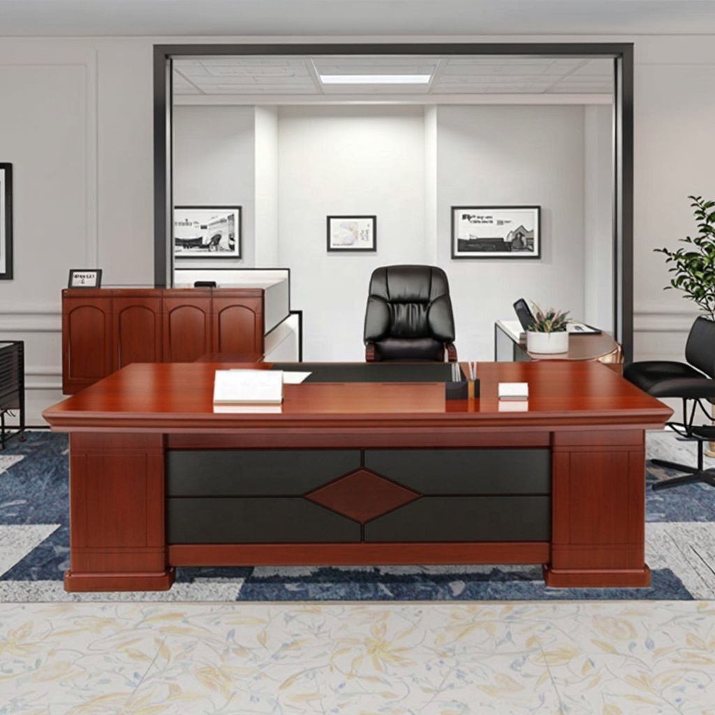 2M Mahogany Finish Executive Office Desk in Nairobi, Kenya