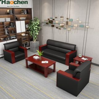 Mahogany Finish Executive 5-Seater Waiting Sofa in Nairobi, Kenya