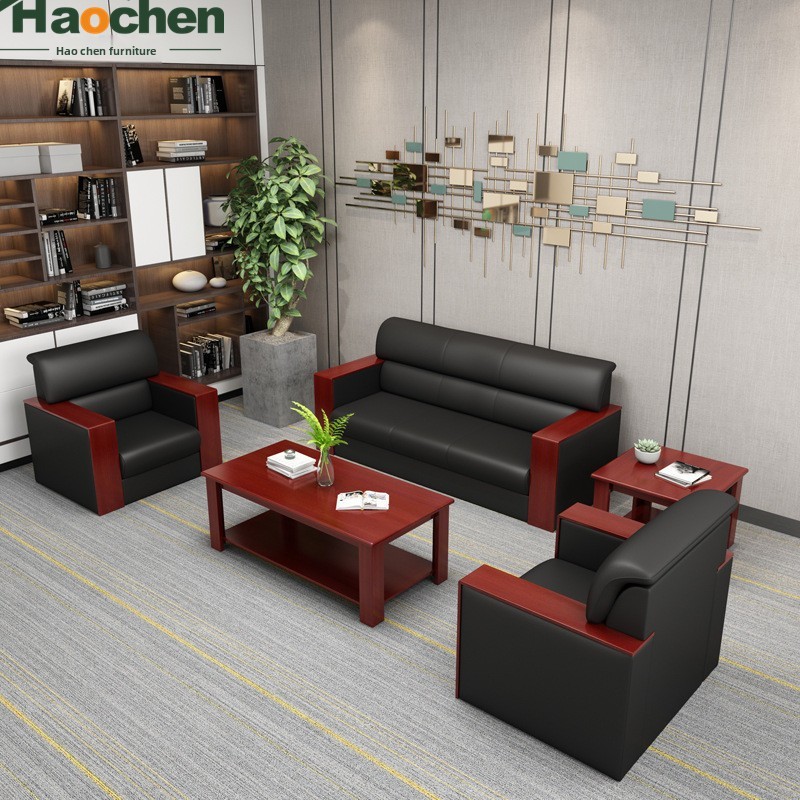 Mahogany Finish Executive 5-Seater Waiting Sofa in Nairobi, Kenya