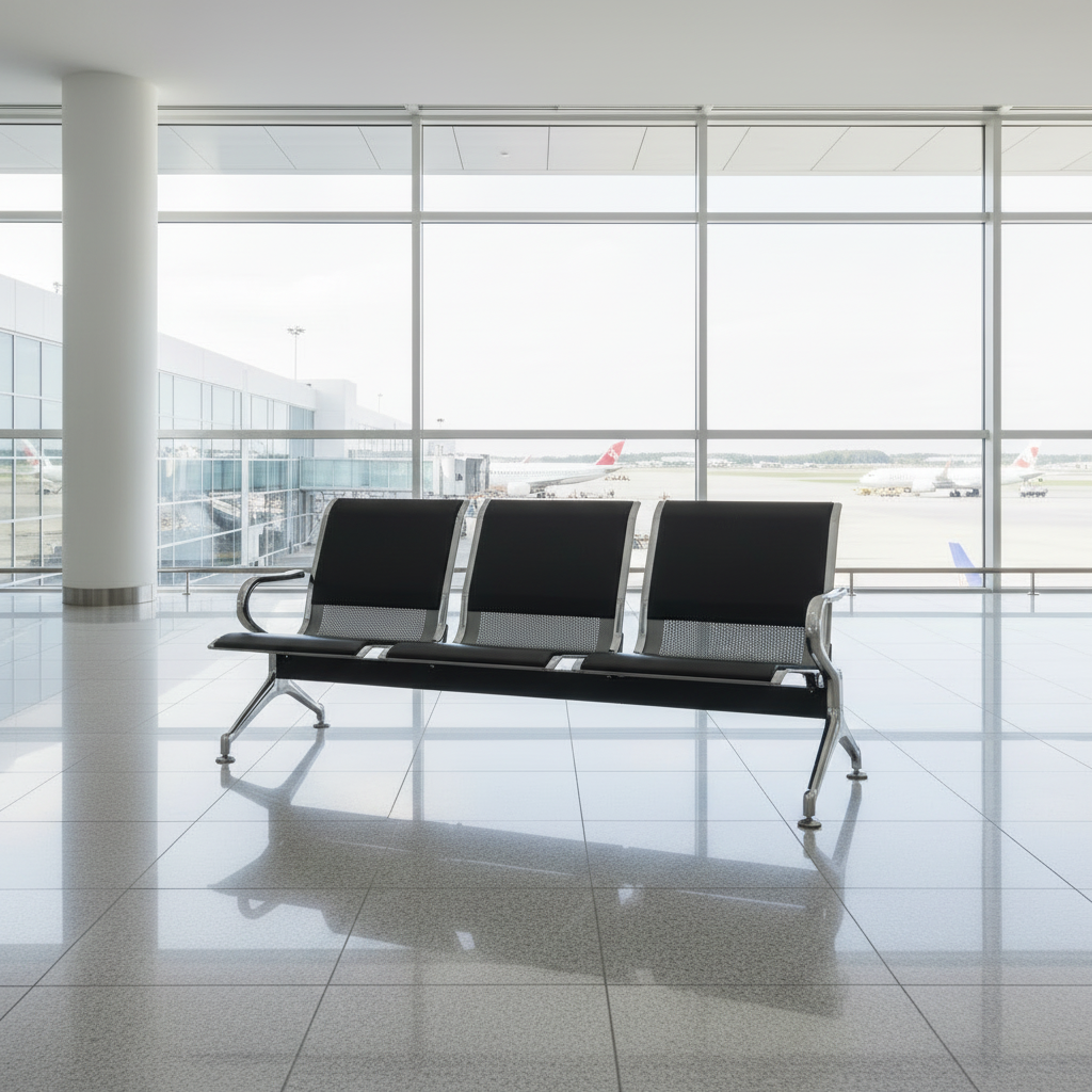 3-Link Padded Office Waiting Bench in Nairobi, Kenya