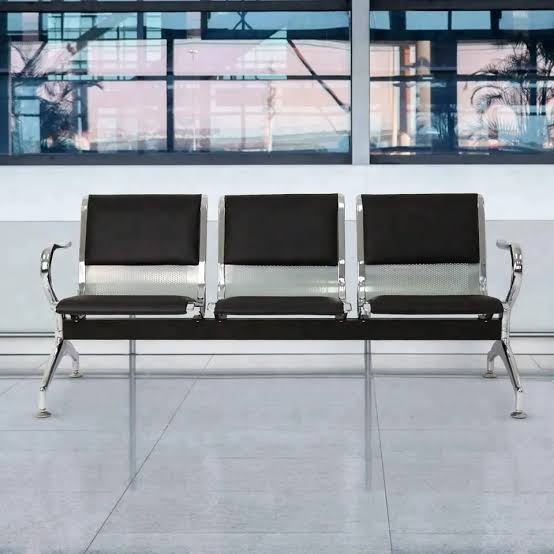 3-Link Padded Office Waiting Bench in Nairobi, Kenya